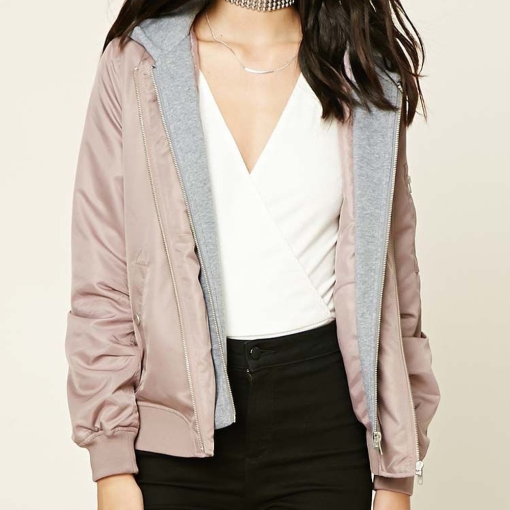 Bomber hoodie